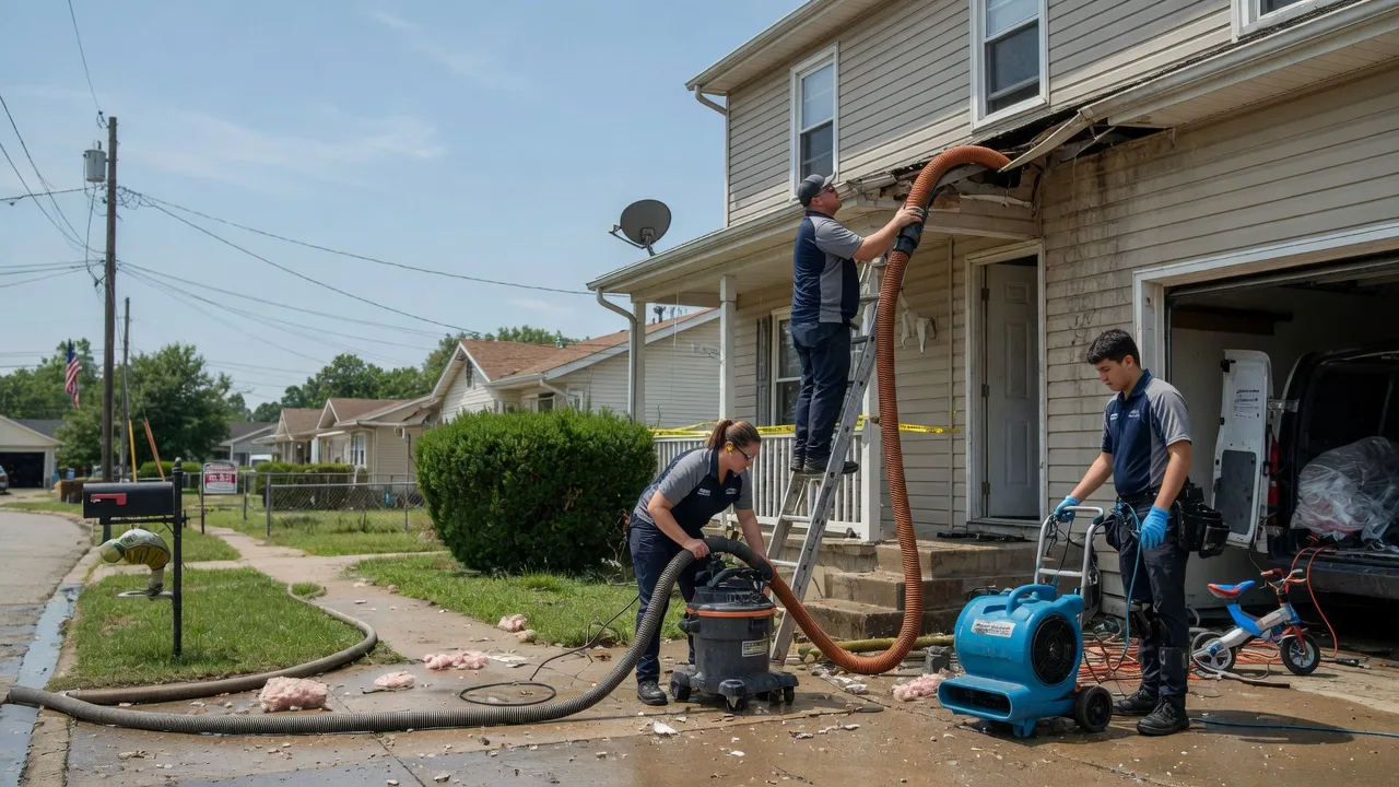 Water Damage Restoration in Warren, IL near me